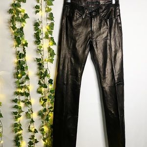DDC LAB Real leather pants